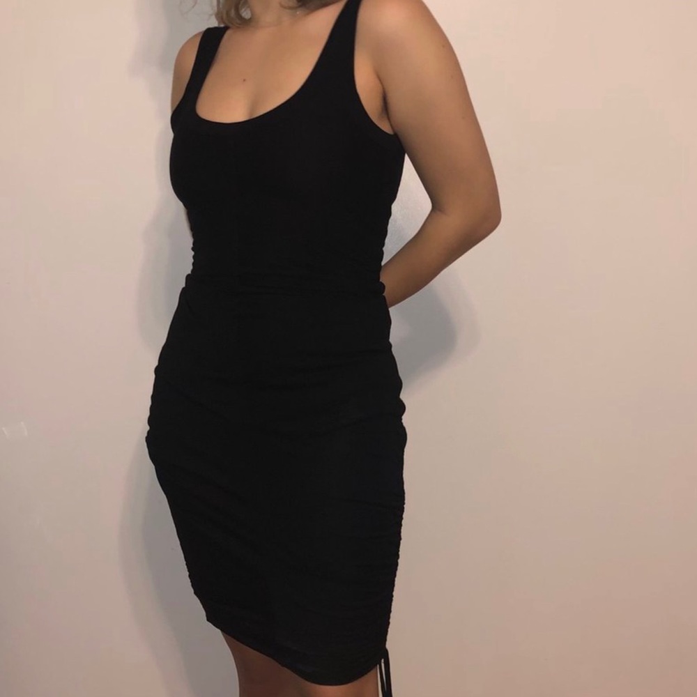 BLACK MIDI ALLSAINTS DRESS